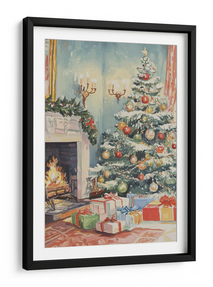 Navidad Sala de Estar - Melloi Art Prints | Cuadro decorativo de Canvas Lab