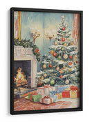 Navidad Sala de Estar - Melloi Art Prints | Cuadro decorativo de Canvas Lab