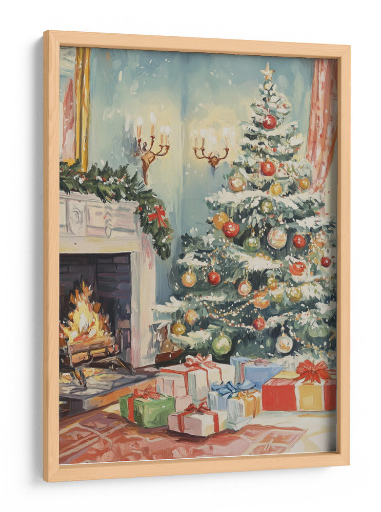 Navidad Sala de Estar - Melloi Art Prints | Cuadro decorativo de Canvas Lab