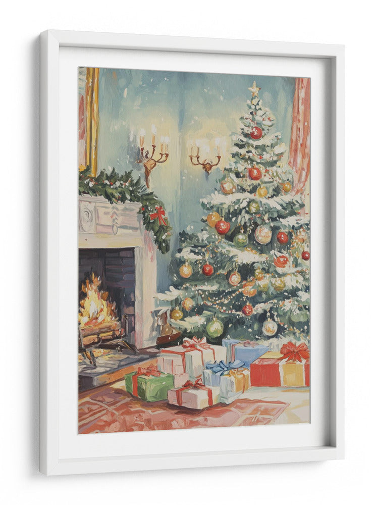 Navidad Sala de Estar - Melloi Art Prints | Cuadro decorativo de Canvas Lab