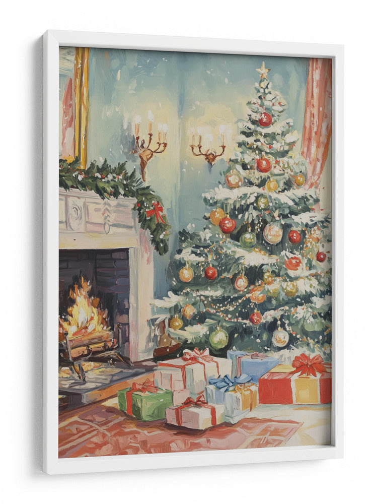 Navidad Sala de Estar - Melloi Art Prints | Cuadro decorativo de Canvas Lab