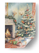 Navidad Sala de Estar - Melloi Art Prints | Cuadro decorativo de Canvas Lab