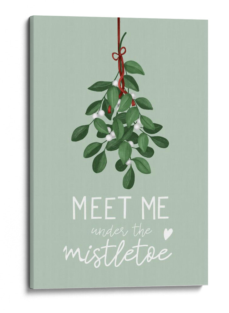 Entócame bajo el muérdago - EMELIEmaria | Cuadro decorativo de Canvas Lab