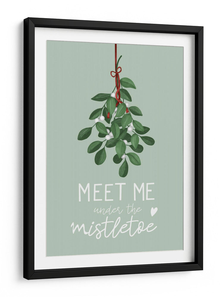 Entócame bajo el muérdago - EMELIEmaria | Cuadro decorativo de Canvas Lab