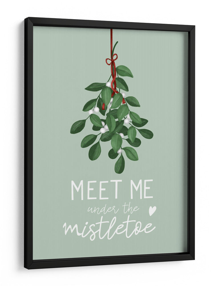 Entócame bajo el muérdago - EMELIEmaria | Cuadro decorativo de Canvas Lab