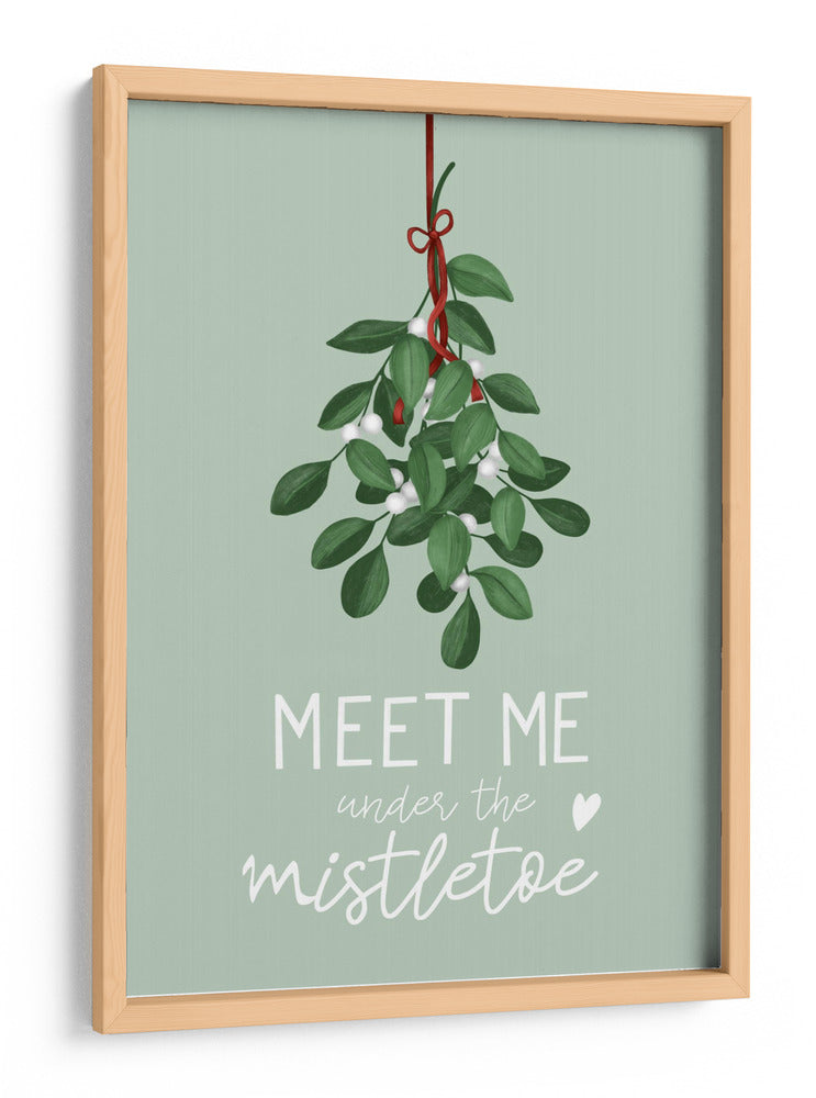 Entócame bajo el muérdago - EMELIEmaria | Cuadro decorativo de Canvas Lab