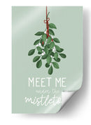 Entócame bajo el muérdago - EMELIEmaria | Cuadro decorativo de Canvas Lab