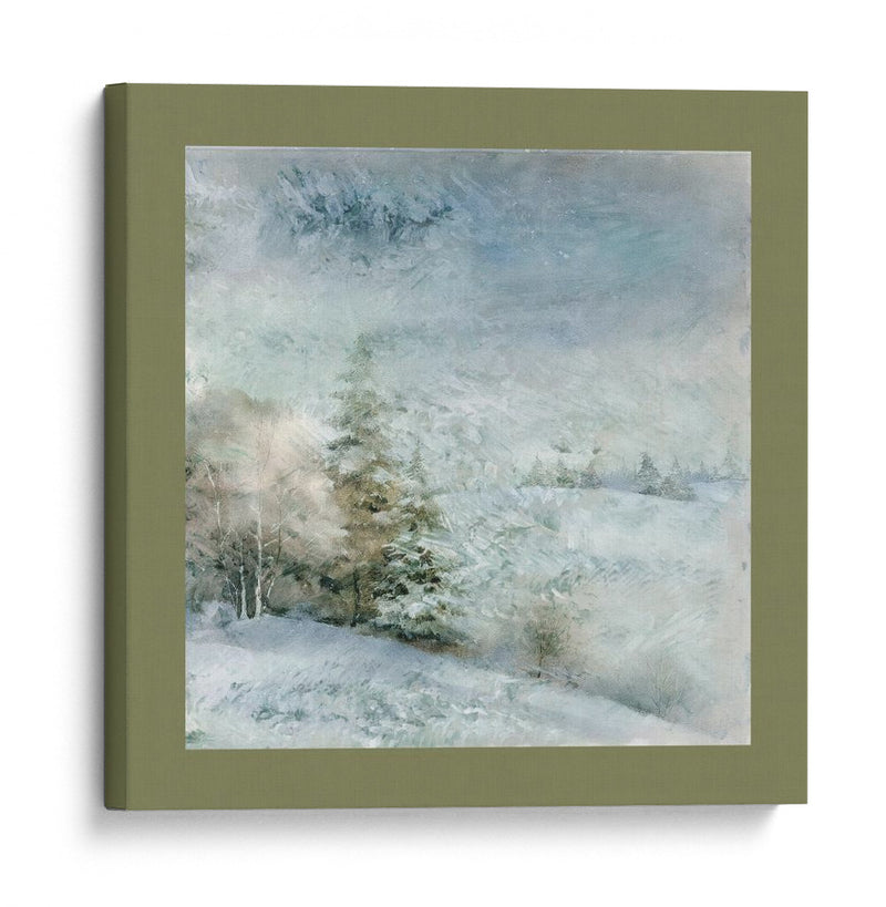 Escena Invernal: Árbol de Navidad Estilo Vintage 1 - casa cartissi | Cuadro decorativo de Canvas Lab