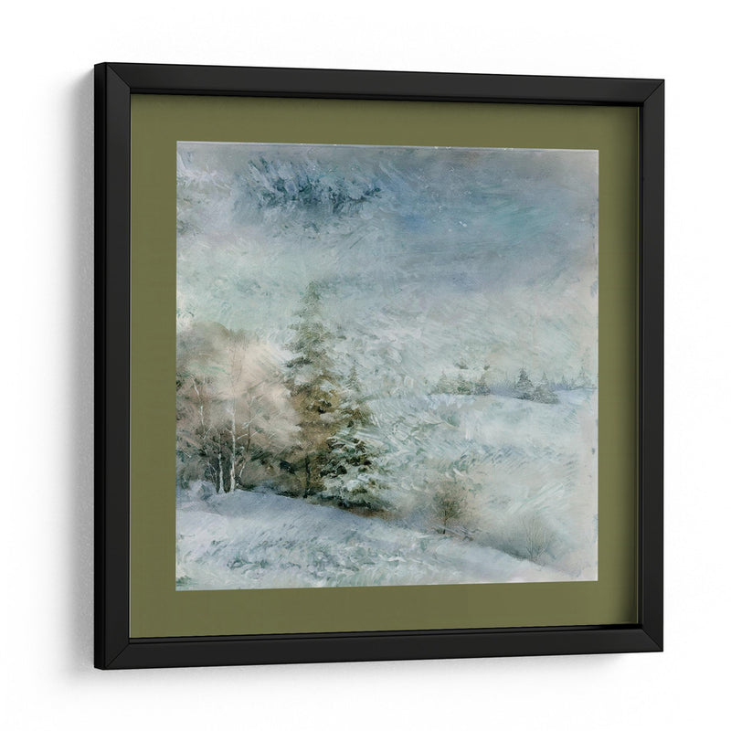 Escena Invernal: Árbol de Navidad Estilo Vintage 1 - casa cartissi | Cuadro decorativo de Canvas Lab