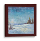 Escena invernal: Árbol de Navidad estilo vintage 6 - casa cartissi | Cuadro decorativo de Canvas Lab