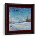 Escena invernal: Árbol de Navidad estilo vintage 6 - casa cartissi | Cuadro decorativo de Canvas Lab