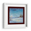 Escena invernal: Árbol de Navidad estilo vintage 6 - casa cartissi | Cuadro decorativo de Canvas Lab