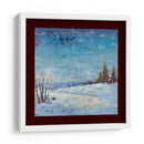 Escena invernal: Árbol de Navidad estilo vintage 6 - casa cartissi | Cuadro decorativo de Canvas Lab