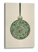 Adorno navideño verde oliva - Fluidys Studio | Cuadro decorativo de Canvas Lab