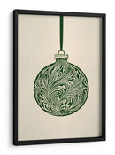Adorno navideño verde oliva - Fluidys Studio | Cuadro decorativo de Canvas Lab