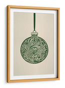 Adorno navideño verde oliva - Fluidys Studio | Cuadro decorativo de Canvas Lab