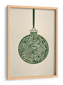 Adorno navideño verde oliva - Fluidys Studio | Cuadro decorativo de Canvas Lab