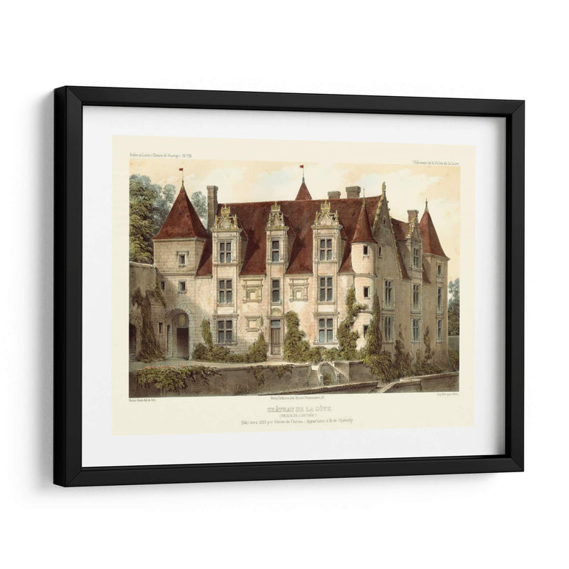 Chateaux Francés Vi - Victor Petit | Cuadro decorativo de Canvas Lab