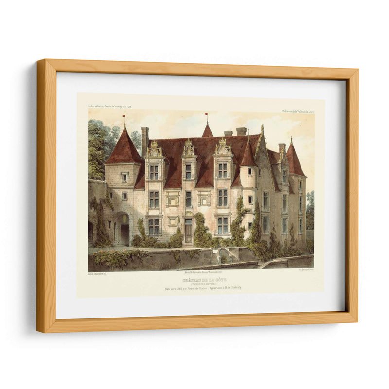 Chateaux Francés Vi - Victor Petit | Cuadro decorativo de Canvas Lab