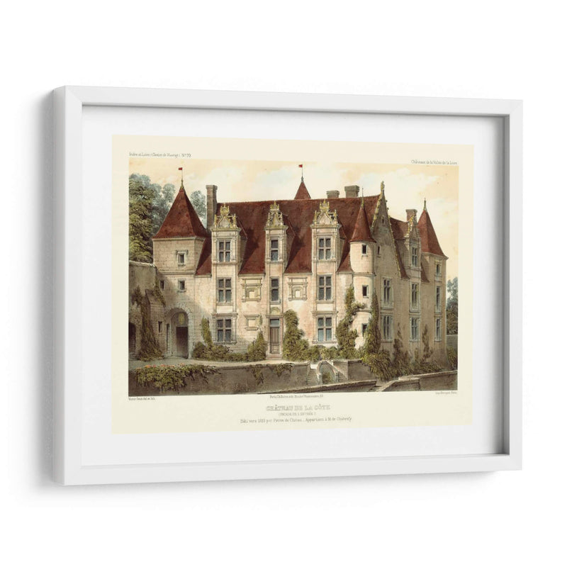 Chateaux Francés Vi - Victor Petit | Cuadro decorativo de Canvas Lab