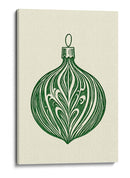 Bola de Navidad grabada en madera - Fluidys Studio | Cuadro decorativo de Canvas Lab