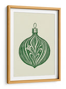 Bola de Navidad grabada en madera - Fluidys Studio | Cuadro decorativo de Canvas Lab