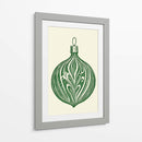 Bola de Navidad grabada en madera - Fluidys Studio | Cuadro decorativo de Canvas Lab