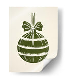 Adorno de Navidad verde - Fluidys Studio | Cuadro decorativo de Canvas Lab