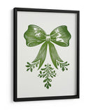 Lazo de Navidad Verde - Fluidys Studio | Cuadro decorativo de Canvas Lab