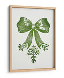 Lazo de Navidad Verde - Fluidys Studio | Cuadro decorativo de Canvas Lab