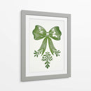 Lazo de Navidad Verde - Fluidys Studio | Cuadro decorativo de Canvas Lab