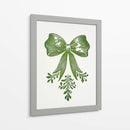 Lazo de Navidad Verde - Fluidys Studio | Cuadro decorativo de Canvas Lab