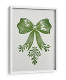 Lazo de Navidad Verde - Fluidys Studio | Cuadro decorativo de Canvas Lab