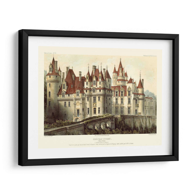 Chateaux Francés Vii - Victor Petit | Cuadro decorativo de Canvas Lab