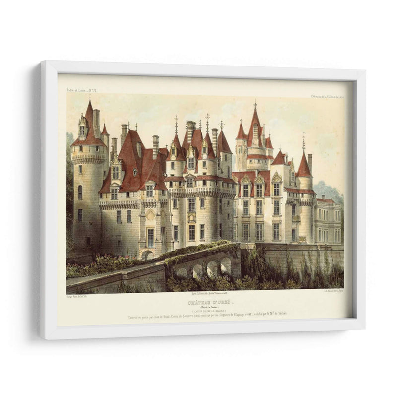 Chateaux Francés Vii - Victor Petit | Cuadro decorativo de Canvas Lab