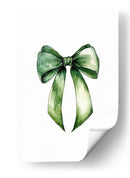 Lazo verde, acuarela - Fluidys Studio | Cuadro decorativo de Canvas Lab