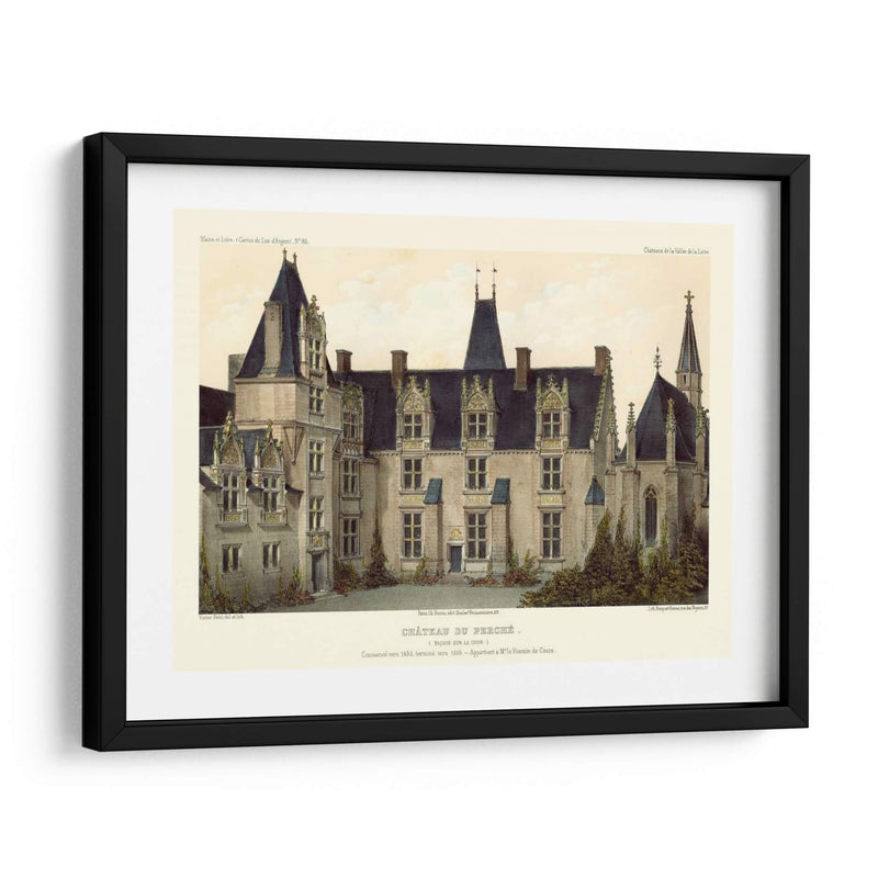 Chateaux Francés Viii - Victor Petit | Cuadro decorativo de Canvas Lab