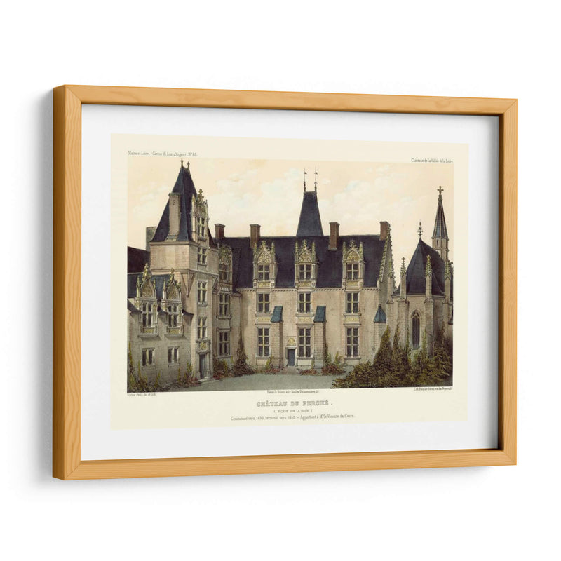 Chateaux Francés Viii - Victor Petit | Cuadro decorativo de Canvas Lab