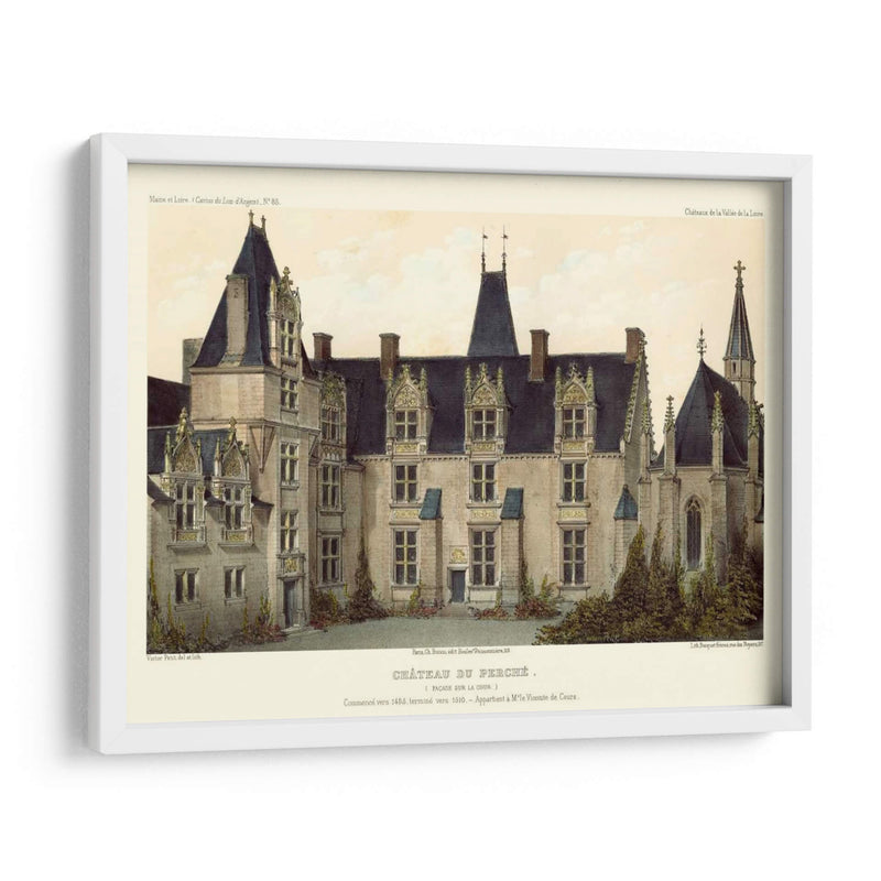 Chateaux Francés Viii - Victor Petit | Cuadro decorativo de Canvas Lab