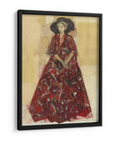 Elegancia Escarlata - Ute Rathmann | Cuadro decorativo de Canvas Lab