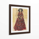 Elegancia Escarlata - Ute Rathmann | Cuadro decorativo de Canvas Lab