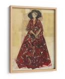 Elegancia Escarlata - Ute Rathmann | Cuadro decorativo de Canvas Lab