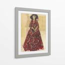 Elegancia Escarlata - Ute Rathmann | Cuadro decorativo de Canvas Lab