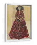 Elegancia Escarlata - Ute Rathmann | Cuadro decorativo de Canvas Lab