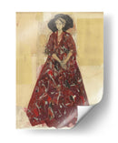 Elegancia Escarlata - Ute Rathmann | Cuadro decorativo de Canvas Lab