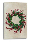 Corona de acebo - Rosana Laiz Blursbyai | Cuadro decorativo de Canvas Lab