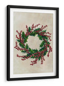 Corona de acebo - Rosana Laiz Blursbyai | Cuadro decorativo de Canvas Lab