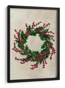 Corona de acebo - Rosana Laiz Blursbyai | Cuadro decorativo de Canvas Lab