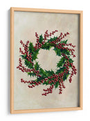 Corona de acebo - Rosana Laiz Blursbyai | Cuadro decorativo de Canvas Lab