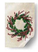 Corona de acebo - Rosana Laiz Blursbyai | Cuadro decorativo de Canvas Lab